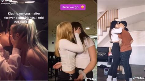 lesbian friends kissing porn|Lesbian Friends Intense Kissing